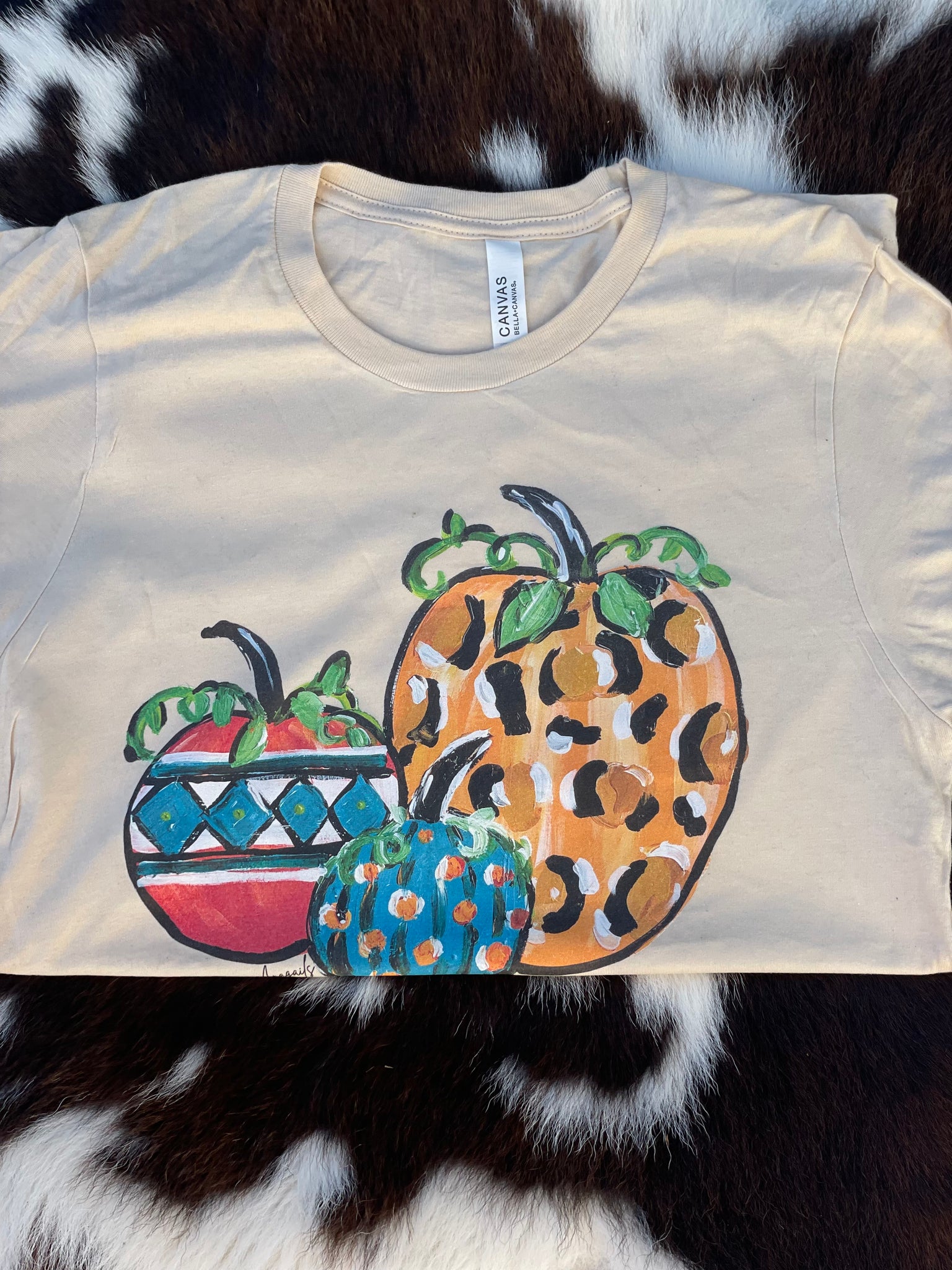 Aztec Pumpkin tee