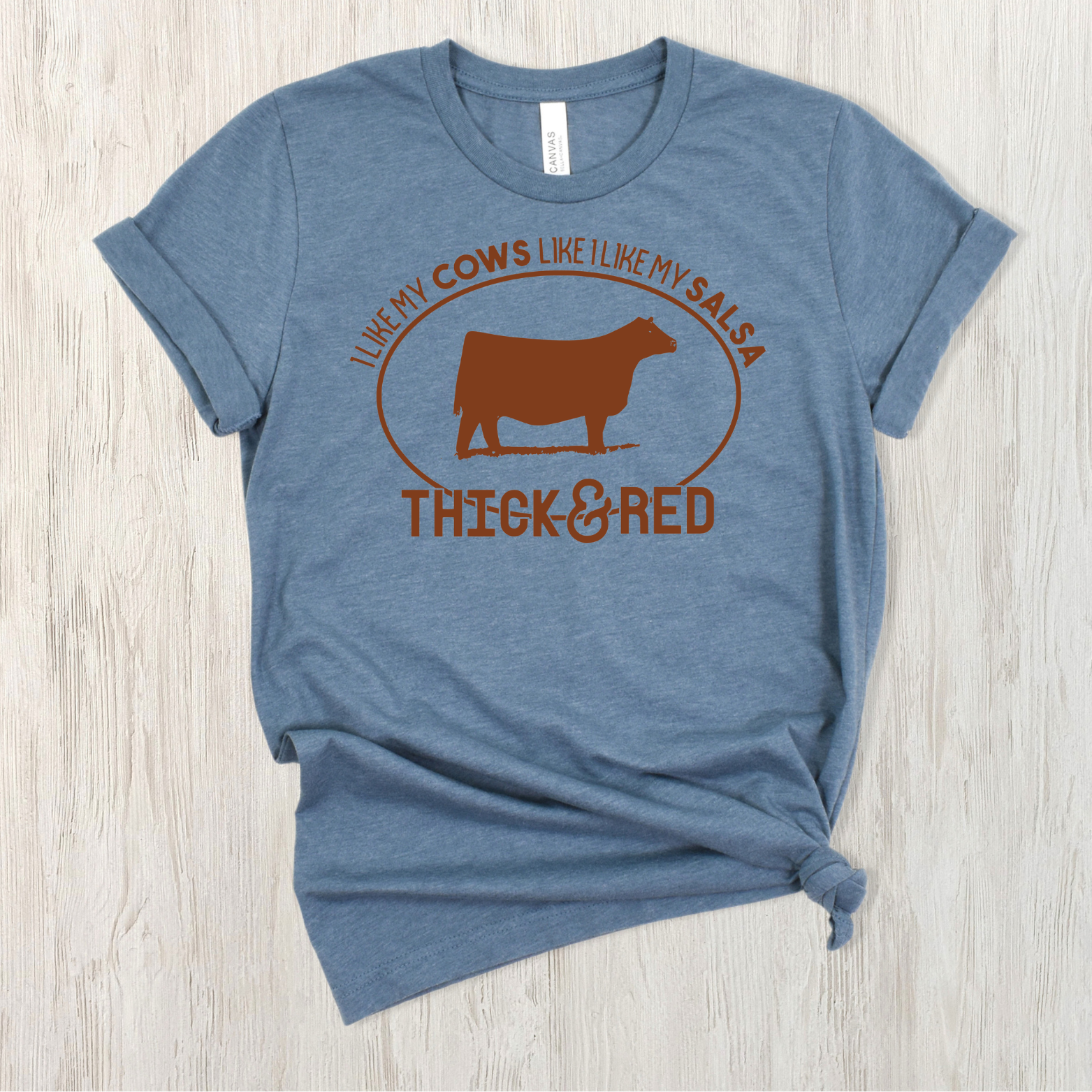 Red Angus tee