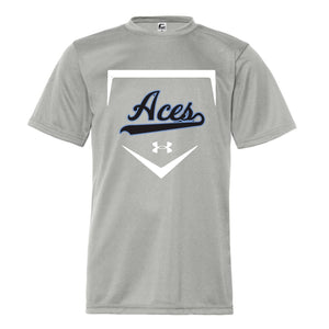 Aces Grey Cotton tee