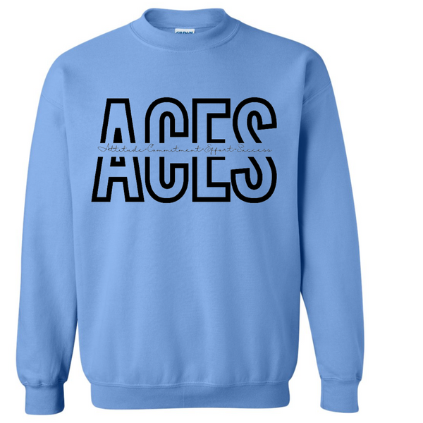 Aces Carolina Blue Sweatshirt