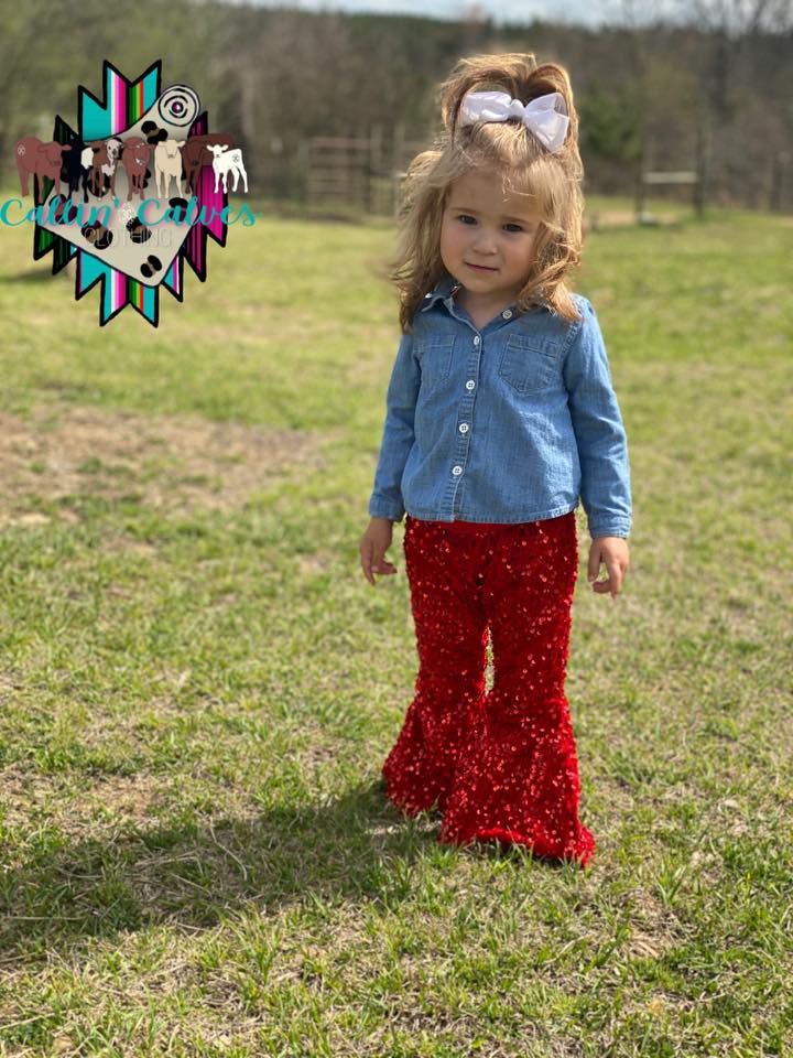 Cowkids Sequins Pants