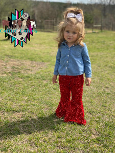 Cowkids Sequins Pants