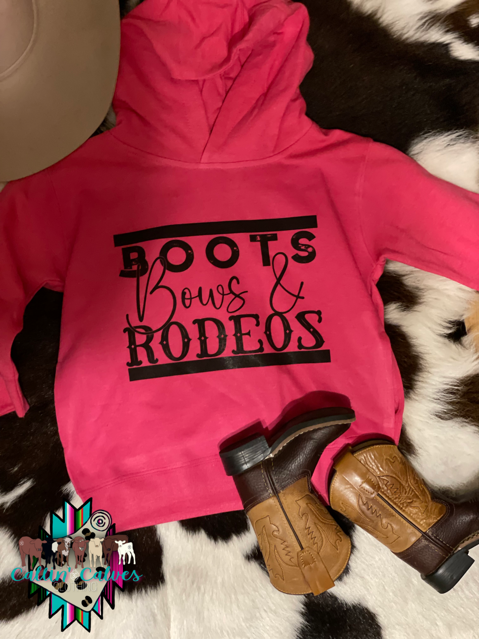 Boots, Bows, and Rodeos Hoodie